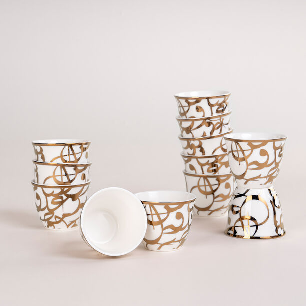 طقم أكواب قهوة كان ياماكان 12 قطعة image number 2