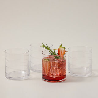 La Mesa Tumbler 4 Pieces Set Clear