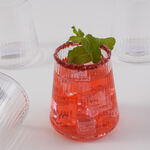 La Mesa 4 Pcs Ribbed Tumbler Glass Set, Clear 8.5*8.5*9.5 Cm image number 0