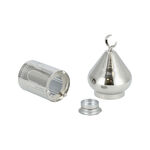 حامل شمعة معدن   11*11*25 سم image number 2