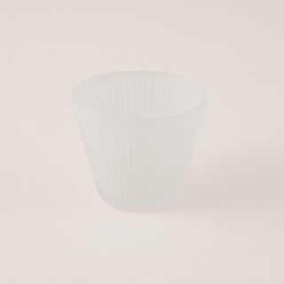 Dallaty tea set 18pcs frosted with line pattern