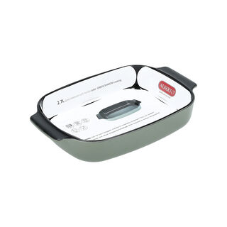 Alberto green glass oven dish 2.7L