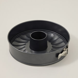 Betty Crocker Non Stick Springform Pan 2 Bottoms With Stainless Steel Lock, Grey Color Dia:28Cm