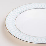 لا ميسا طقم عشاء بورسلان ذهبي/فيروزي 18 قطعة image number 3