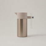 دلة ستيل حافظة للحرارة سعة 1.2 لتر image number 0