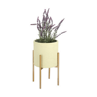 Planter With Stand White