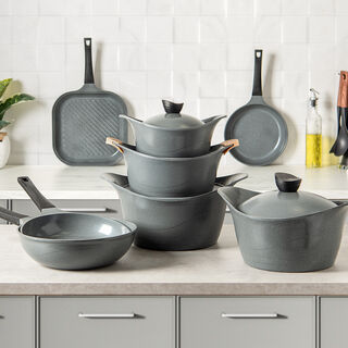 12 Piece Alberto Granite Cookware Set