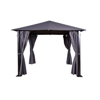 Gazebo 3*3*2.57M, Dark Grey