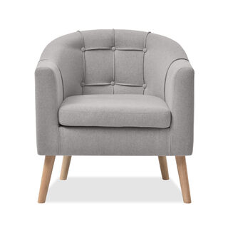 هومز كرسي جويس بيج بذراعين 70*64*75 سم