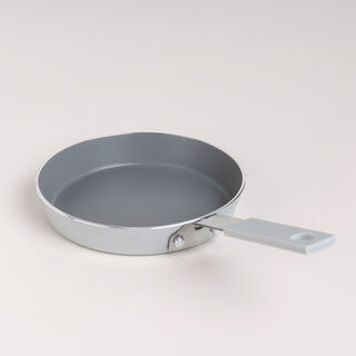 طقم مقلاة و قدر تحضير الصلصة قطعتين لون رمادي