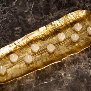 Tea Light Candle Ivory Simply Vanilla Scent Set Of 9