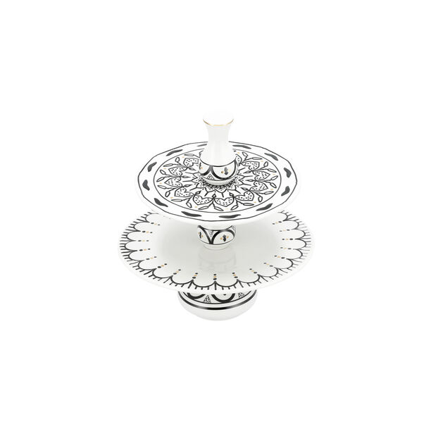  2 Tiers Morrocan Cake Stand image number 2