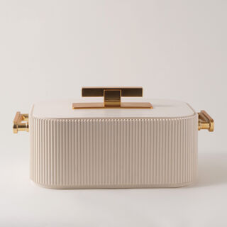 La Mesa stainless steel food warmer 5.0L, gold