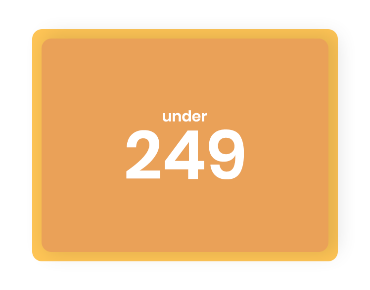 Under 249