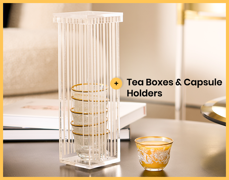 Tea Boxes & Capsule Holder