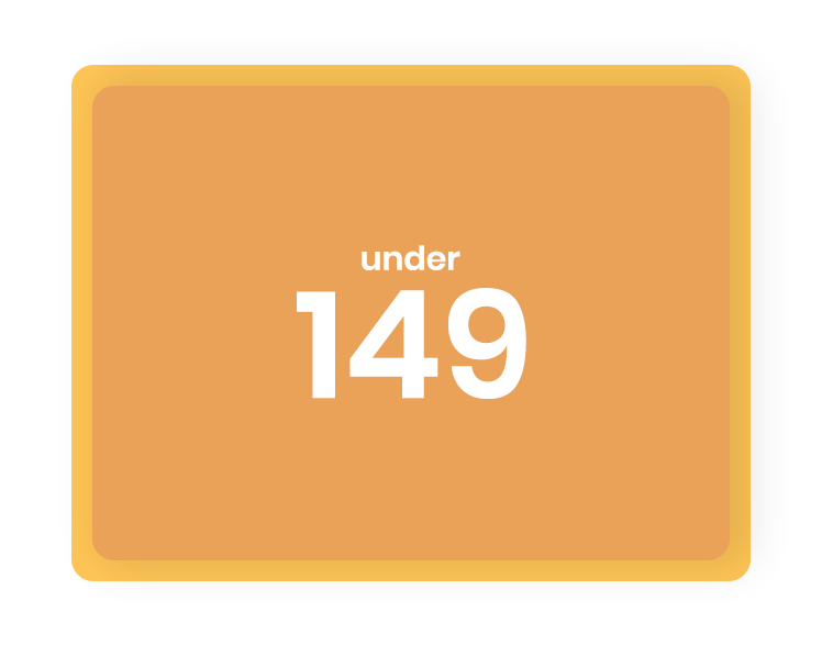 Under 149