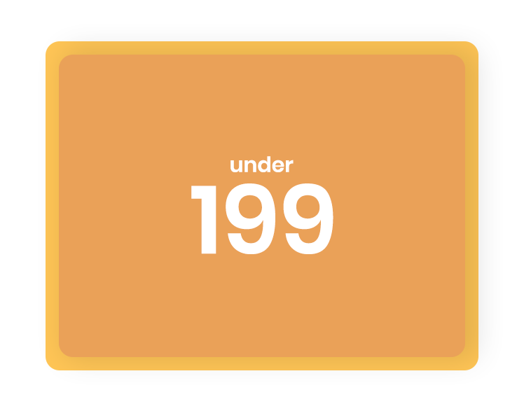 Under 199