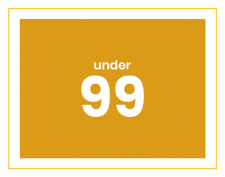 Under 99